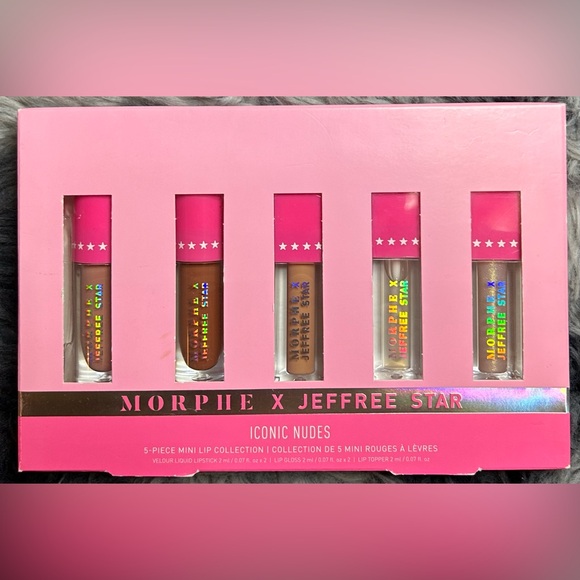 MORPHE X JEFFREE STAR
ICONIC NUDES
5-Piece Mini Lip Collection - Picture 2 of 13